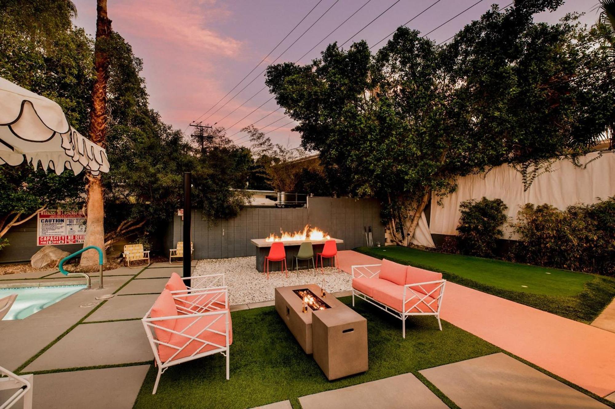 The Wesley Hotel By Avantstay Retro Spacious W Bbq Pool Spa Palm Springs Exterior foto