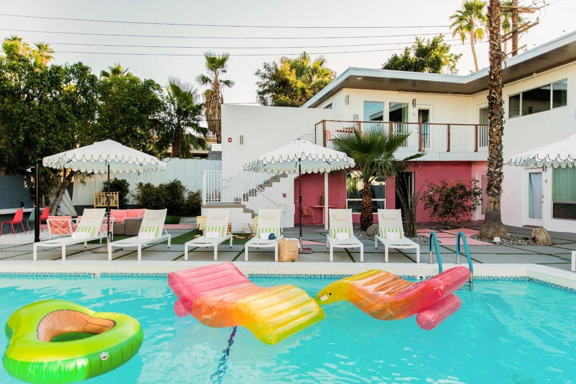 The Wesley Hotel By Avantstay Retro Spacious W Bbq Pool Spa Palm Springs Exterior foto